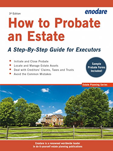 Beispielbild fr How to Probate an Estate: A Step-By-Step Guide for Executors (Estate Planning) zum Verkauf von Books From California