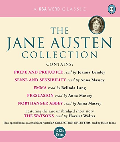 Stock image for The Jane Austen Collection: "Sense and Sensibility", "Pride and Prejudice", "Emma", "Northanger Abbey", . Abbey, and the Watsons (A Csa Word Recording) for sale by WorldofBooks