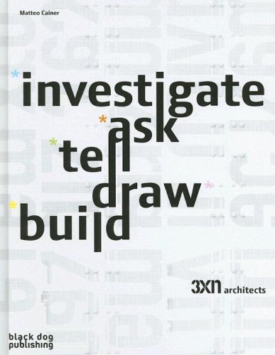 Investigate, Ask, Tell, Draw Build: 3XN Architects