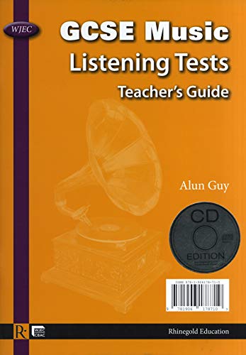 Stock image for Alun Guy: WJEC GCSE Music Listening Tests - Teacher's Guide/CD (English/Welsh) for sale by WYEMART LIMITED
