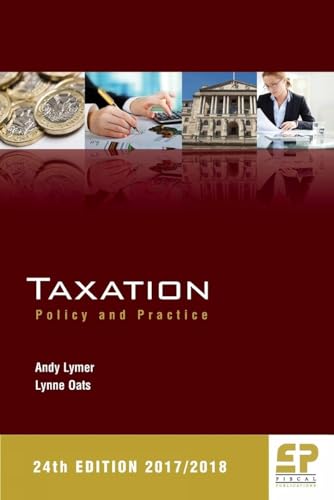 Imagen de archivo de Taxation : Policy and Practice a la venta por Better World Books Ltd
