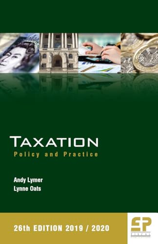 Imagen de archivo de Taxation : Policy and Practice a la venta por Better World Books Ltd