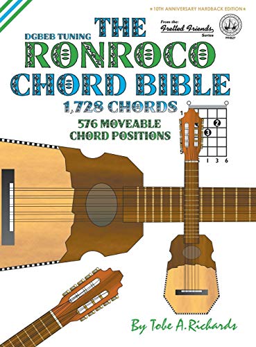 9781906207885: The Ronroco Chord Bible: DGBEB Tuning 1,728 Chords: FFHB27 (Fretted Friends)