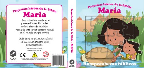 Beispielbild fr Little Bible Heroes Miriam: Bible Puzzle Books (English and Spanish Edition) zum Verkauf von Green Street Books