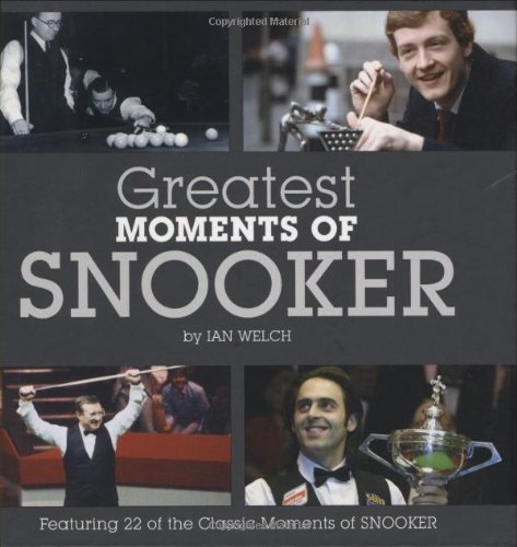 Stock image for Greatest Moments of Snooker for sale by WorldofBooks