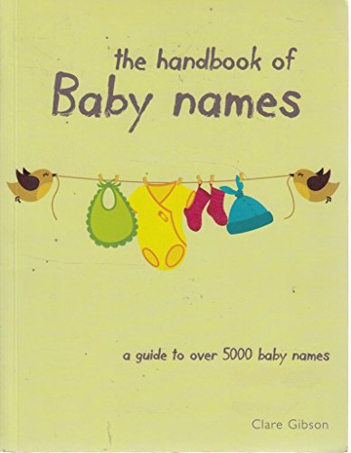 Beispielbild fr Baby Names Handbook zum Verkauf von Better World Books