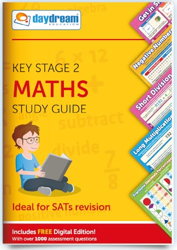 Beispielbild fr KS2 Maths Study Guide - Pocket Posters: The Pocket-Sized Revision Guide - Includes Free Digital Edition zum Verkauf von WorldofBooks