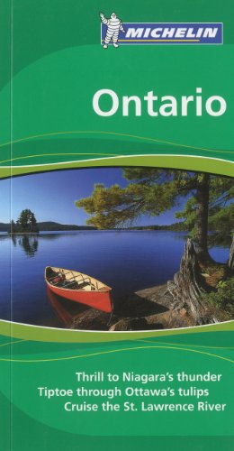 Michelin Green Guide Ontario, 1e (Green Guide/Michelin) (9781906261566) by Michelin