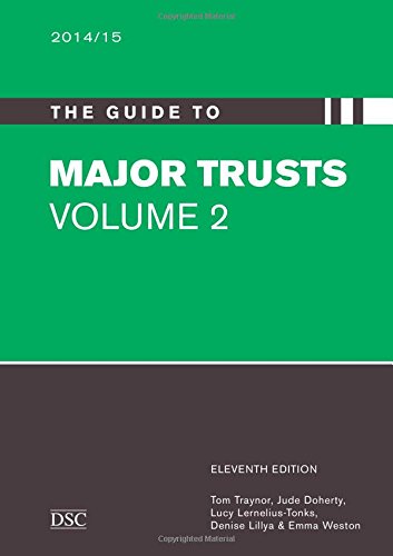 Stock image for GUIDE TO MAJOR TRUSTS 2014-15 VOL 2 (The Guide to Major Trusts 2014/15) for sale by WorldofBooks