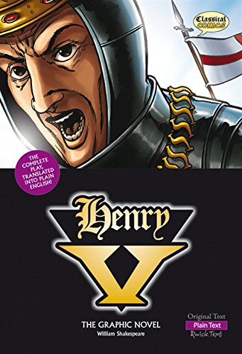 Imagen de archivo de Henry V The Graphic Novel: Plain Text (British English) a la venta por WorldofBooks