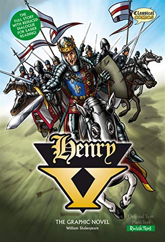 Beispielbild fr Henry V The Graphic Novel: Quick Text (British English) zum Verkauf von Chiron Media