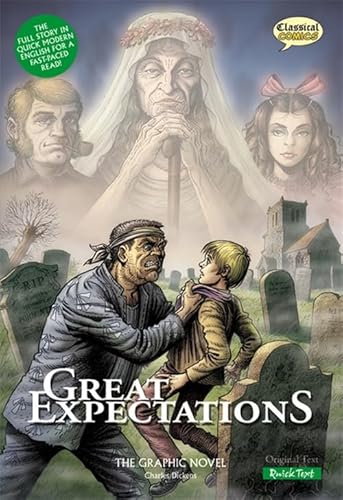 Beispielbild fr Great Expectations The Graphic Novel: Quick Text (British English) zum Verkauf von WorldofBooks