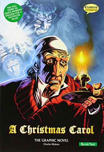 Stock image for A Christmas Carol: Quick Text: The Graphic Novel (British English) for sale by HPB-Movies
