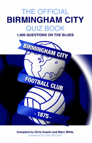 Stock image for The Official Birmingham City Quiz Book for sale by MusicMagpie