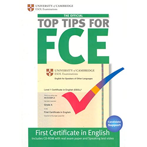 9781906438258: The Official Top Tips for Fce