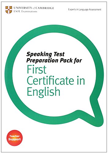 9781906438388: Speaking Test Preparation Pack for FCE Paperback with DVD (CAMBRIDGE)