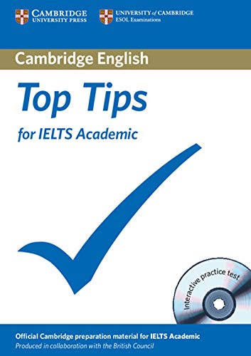 Stock image for Top Tips for IELTS Academic Paperback with CD-ROM for sale by Wonder Book