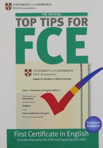 Imagen de archivo de The Official Top Tips for FCE with CD-ROM a la venta por WorldofBooks