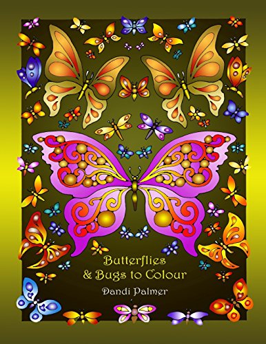 9781906442491: Butterflies and Bugs to Colour (Animal Colouring Books)