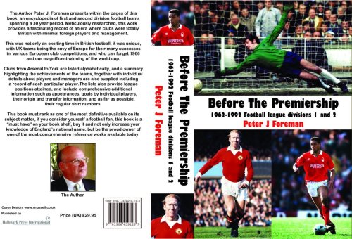 Beispielbild fr Before the Premiership: 1962-1992 Football League Divisions 1 and 2 zum Verkauf von WorldofBooks