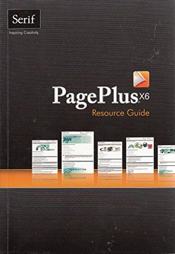 9781906471781: PagePlus X6 User Guide