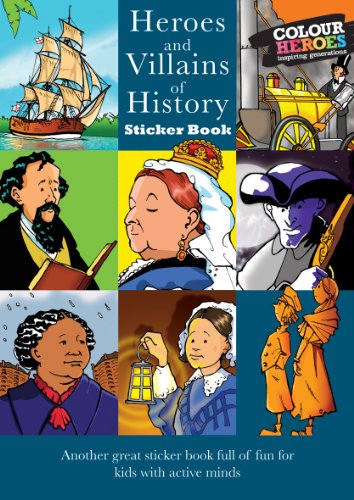 Beispielbild fr Heroes and Villains Sticker Book (Blue) (Heroes and Villains of History) zum Verkauf von WorldofBooks