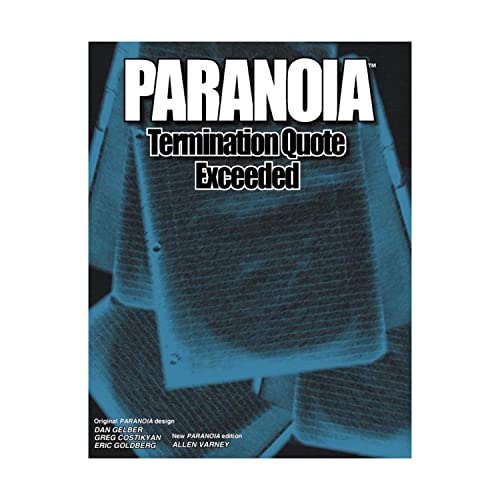 Termination Quote Exceeded (Paranoia) (9781906508715) by Hanrahan, Gareth