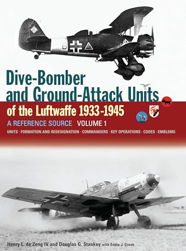 Dive Bomber & Ground Attack Units of the Luftwaffe Vol 1 by Douglas ...