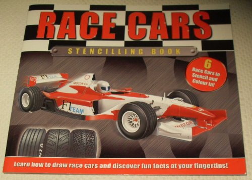 9781906568092: Race Cars Stencilling Book