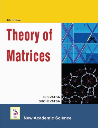 Beispielbild fr Theory of Matrices zum Verkauf von Blackwell's