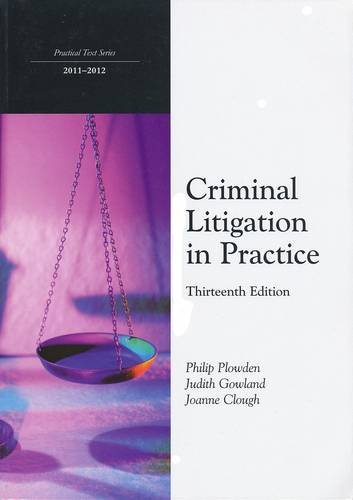 Stock image for Criminal Litigation in Practice for sale by WeBuyBooks