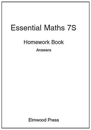 Essential Maths (Bk. 7S) (9781906622053) by Michael White