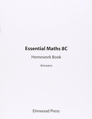 Stock image for Essential Maths: Homework Book Answers Bk. 8C for sale by Revaluation Books