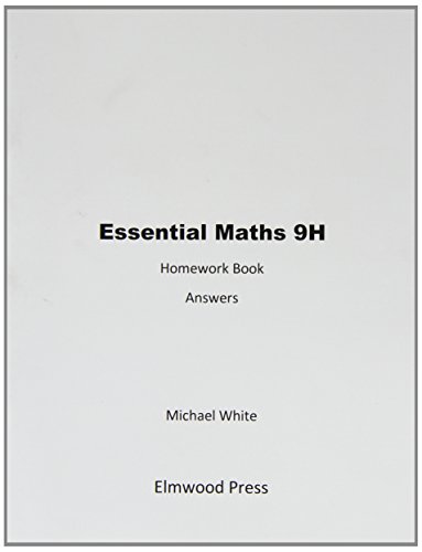 Stock image for Essential Maths 9H Homework Answers: Bk. 9H for sale by WorldofBooks