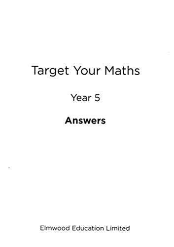 Stock image for Target Your Maths Year 5 Answer Book for sale by WorldofBooks