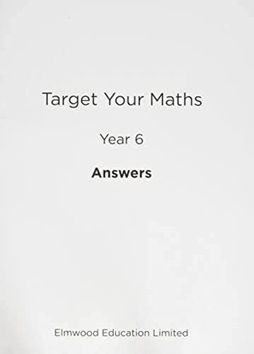 9781906622343: Target Your Maths Year 6 Answer Book