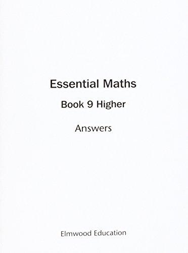 Stock image for Essential Maths 9 Higher Answers for sale by WorldofBooks