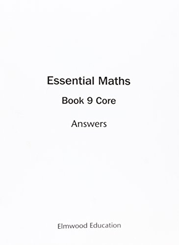 Stock image for Essential Maths 9 Core Answers for sale by GreatBookPrices