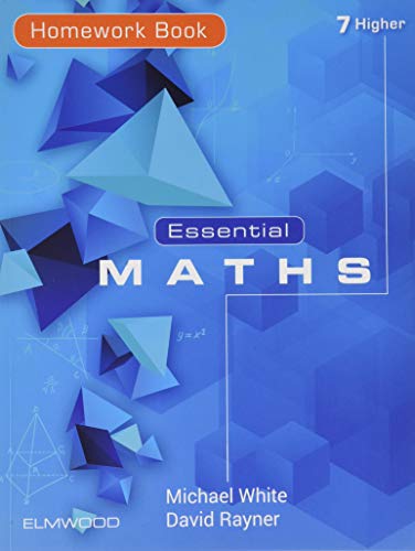 Beispielbild fr Essential Maths 7 Higher Homework Book zum Verkauf von GreatBookPrices