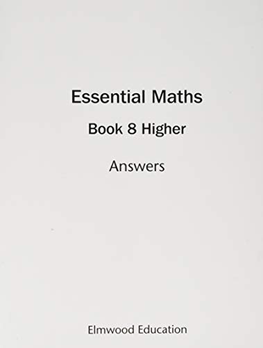Stock image for Essential Maths 8 Higher Answers for sale by WorldofBooks