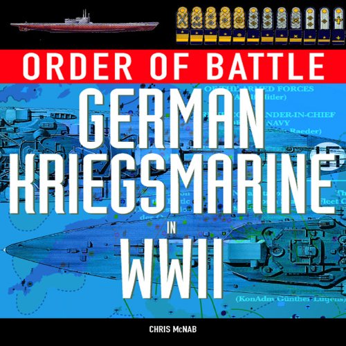 Stock image for German Kriegsmarine in World War II: Order of Battle for sale by Lou Manrique - Antiquarian Bookseller