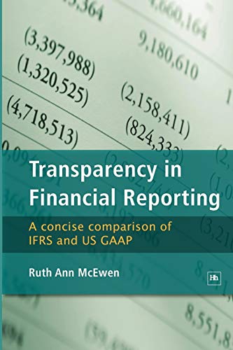 Beispielbild fr Transparency in Financial Reporting: A concise comparison of IFRS and US GAAP zum Verkauf von WorldofBooks