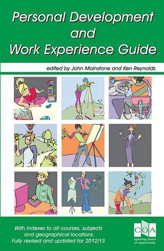 Beispielbild fr Personal Development and Work Experience Guide zum Verkauf von Reuseabook