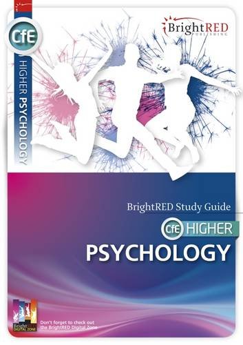 Stock image for CfE Higher Psychology (Bright Red Study Guide) for sale by WorldofBooks