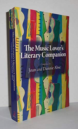 Beispielbild fr The Music Lover's Literary Companion zum Verkauf von AwesomeBooks