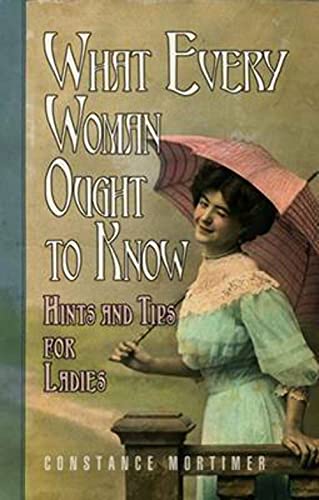 Imagen de archivo de What Every Woman Ought to Know a la venta por WorldofBooks