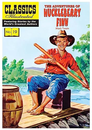 Beispielbild fr The Adventures of Huckleberry Finn (Classics Illustrated) zum Verkauf von HPB Inc.