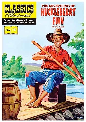 Imagen de archivo de The Adventures of Huckleberry Finn (Classics Illustrated) a la venta por HPB Inc.