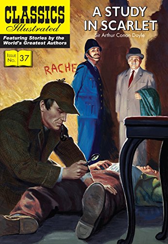 Stock image for Study in Scarlet A Sherlock Holmes Mystery 37 Classics Illustrated for sale by PBShop.store US