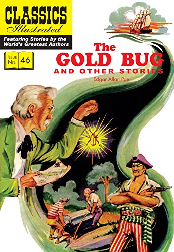 Imagen de archivo de Gold Bug and Other Stories includes the Gold Bug, the TellTale Heart, the Cask of Amontillado 46 Classics Illustrated a la venta por PBShop.store US